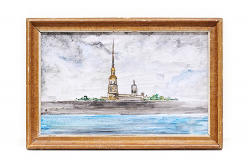 Петропавловская крепость (графика)